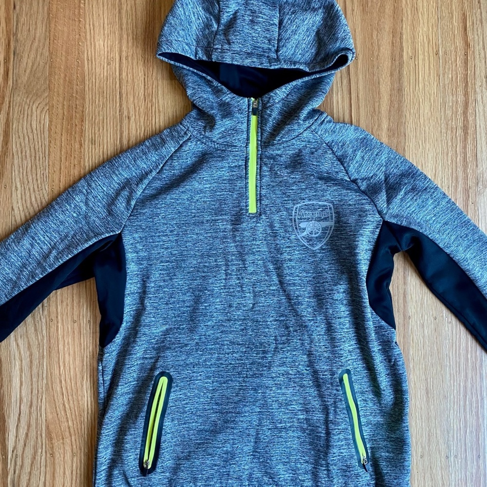 Arsenal Juniors Kids Gray Hoodie